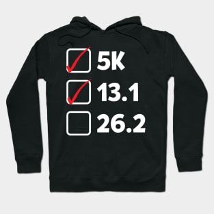 Marathon Check List Hoodie